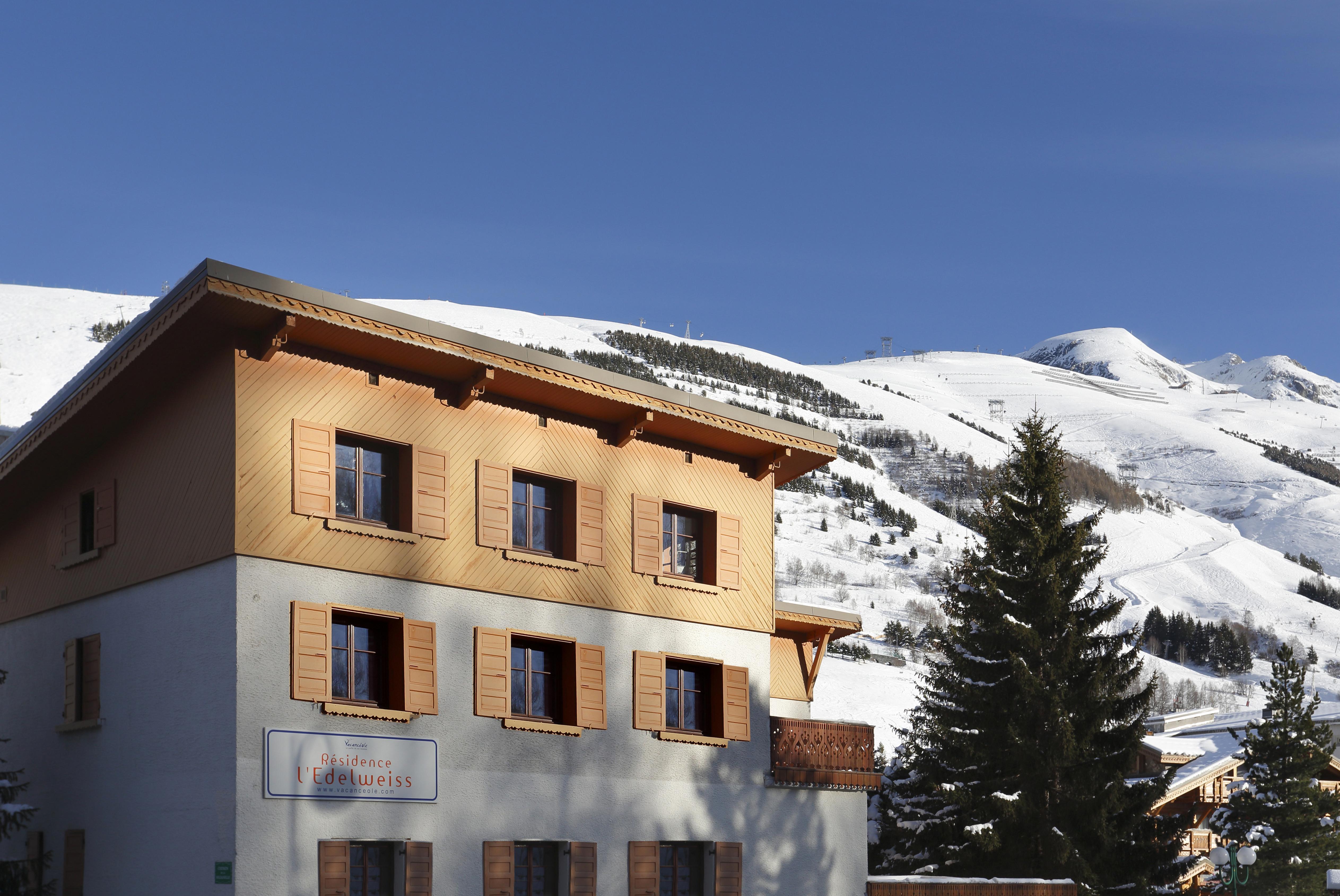 Vacancéole - Résidence L'Edelweiss Les Deux Alpes Esterno foto
